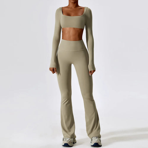 2pcs Seamless Yoga Set Women Sportswear Athletic Workout Clothes