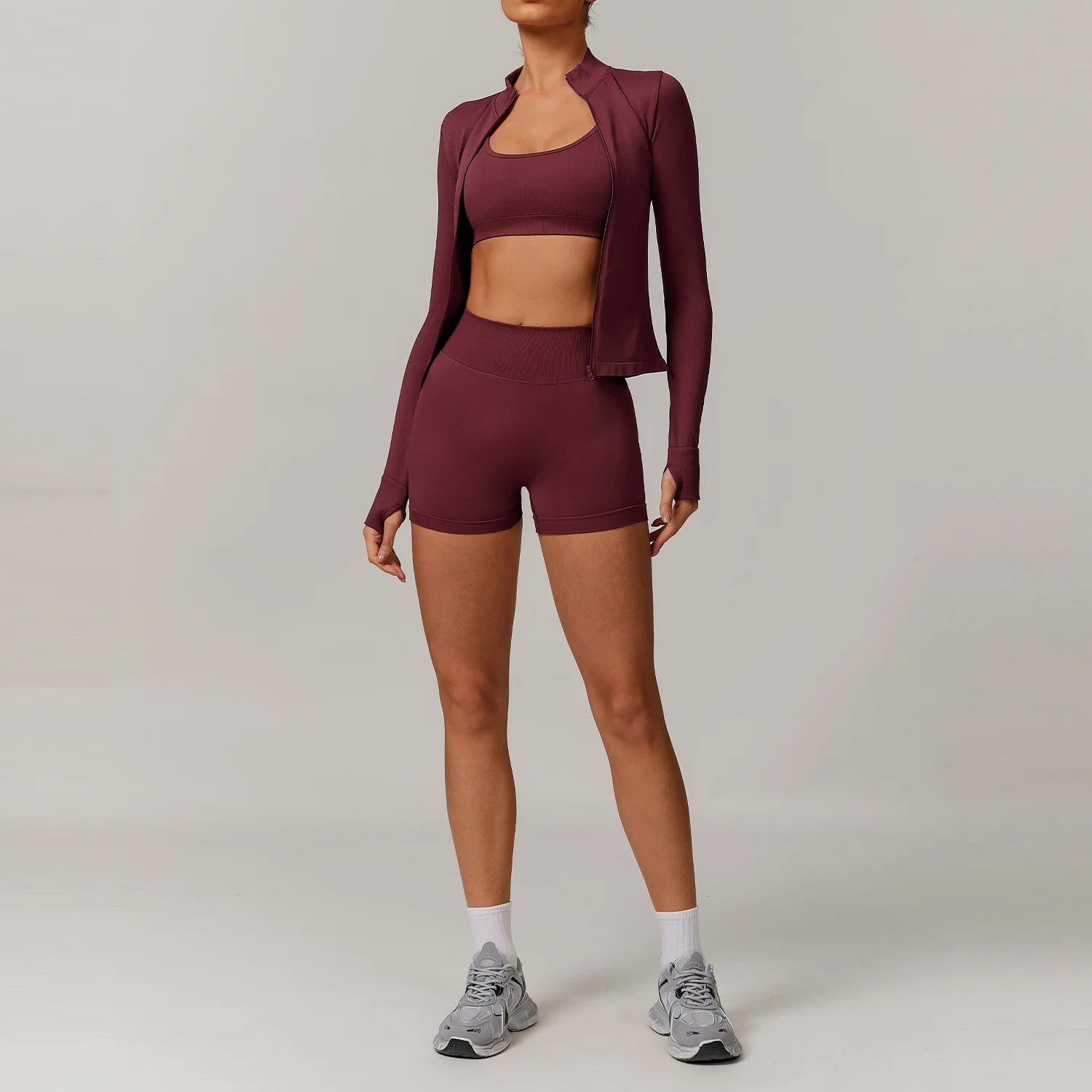 Sportswear Seamless Yoga Set 2/3PCS Gym Clothes Sportswear