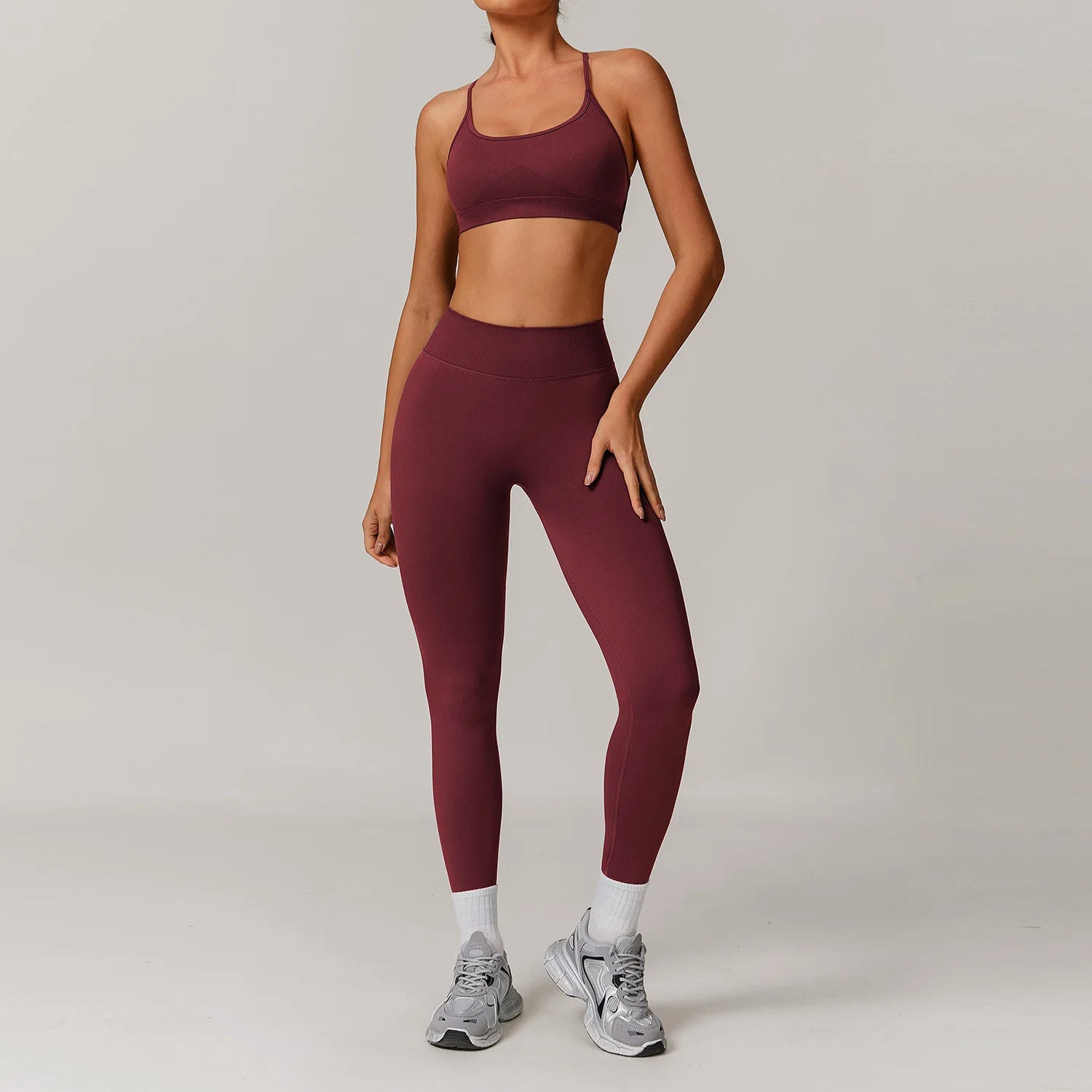 Sportswear Seamless Yoga Set 2/3PCS Gym Clothes Sportswear