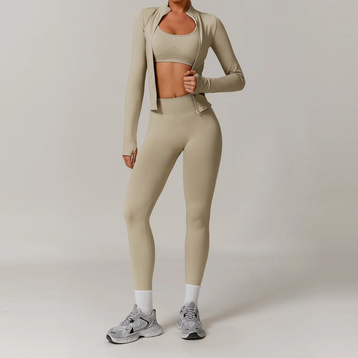 Sportswear Seamless Yoga Set 2/3PCS Gym Clothes Sportswear